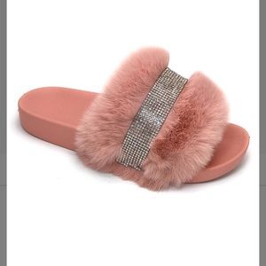 Cute mauve slippers